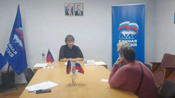 Роман Конев: 22 сентября 2026 года состоялся выездной приём граждан депутатом Горловского городского совета Донецкой Народной Республики первого созыва Еленой Кузьминой