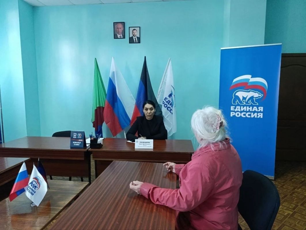 Роман Конев: 2 октября 2026 года состоялся приём граждан депутатом Горловского городского совета Донецкой Народной Республики первого созыва от фракции «Единая Россия» Инает Розводовой
