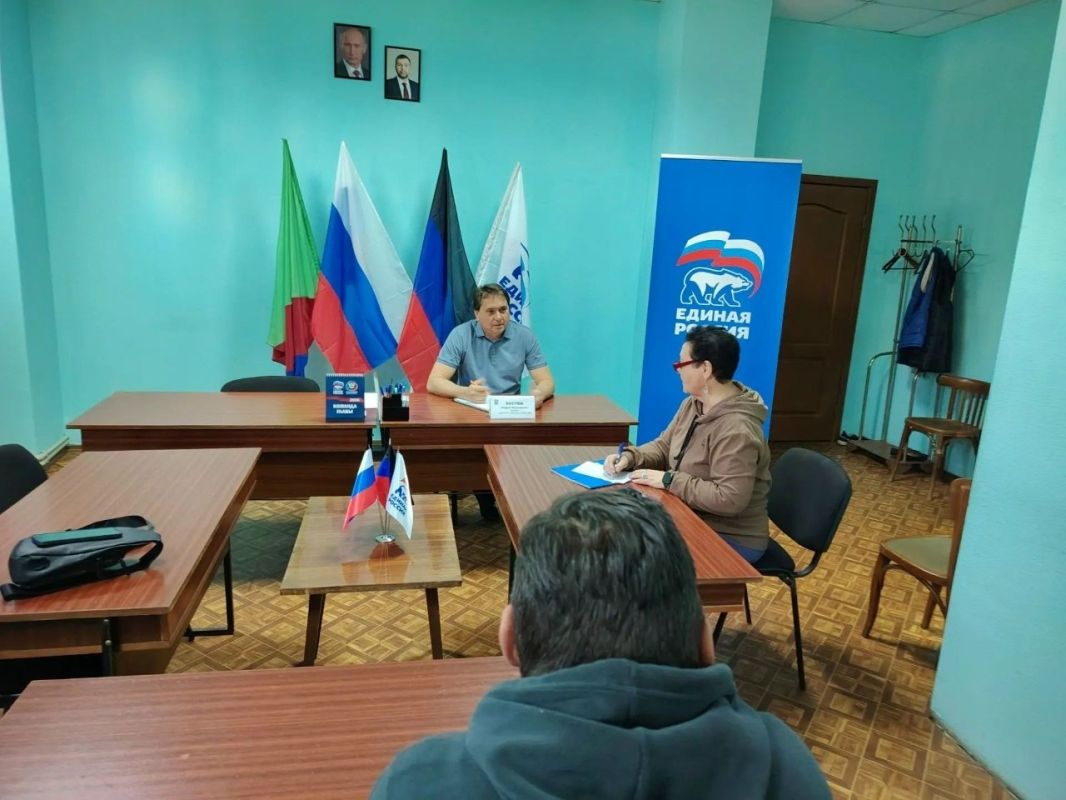 Роман Конев: 9 октября 2026 года состоялся приём граждан депутатом Горловского городского совета Донецкой Народной Республики первого созыва от фракции «Единая Россия» Андреем Костюком